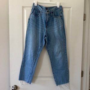 j crew factory essential straight jeans